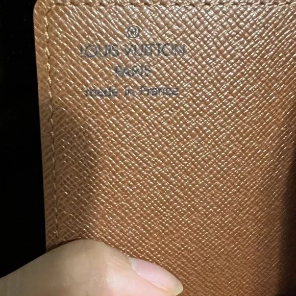 Louis Vuitton Slim Pocket Card Holder Monogram Canvas